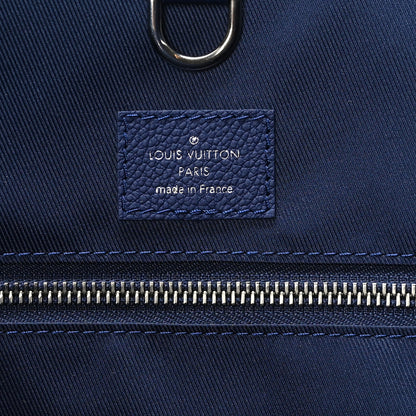 Louis Vuitton Cowhide Monogram Bandana Journey Tote Blue White 6 of 8