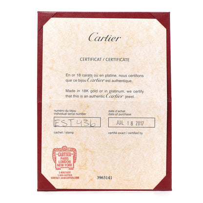 Cartier 18K Pink Gold Interlocking LOVE Necklace 8 of 8