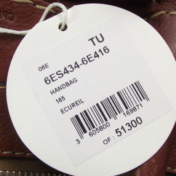 Chloe Calfskin Edith Satchel Ecureil Brown 11 of 12