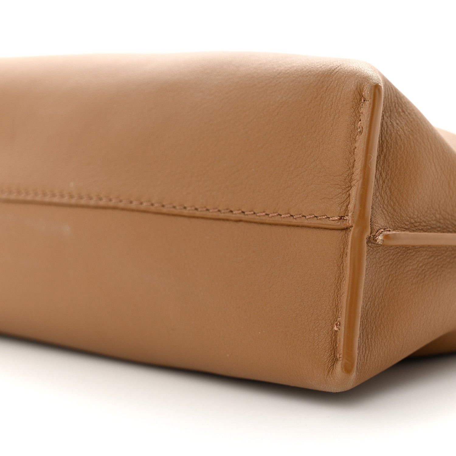 Loewe Calfskin Mini Flamenco Knot Clutch Oak 9 of 9