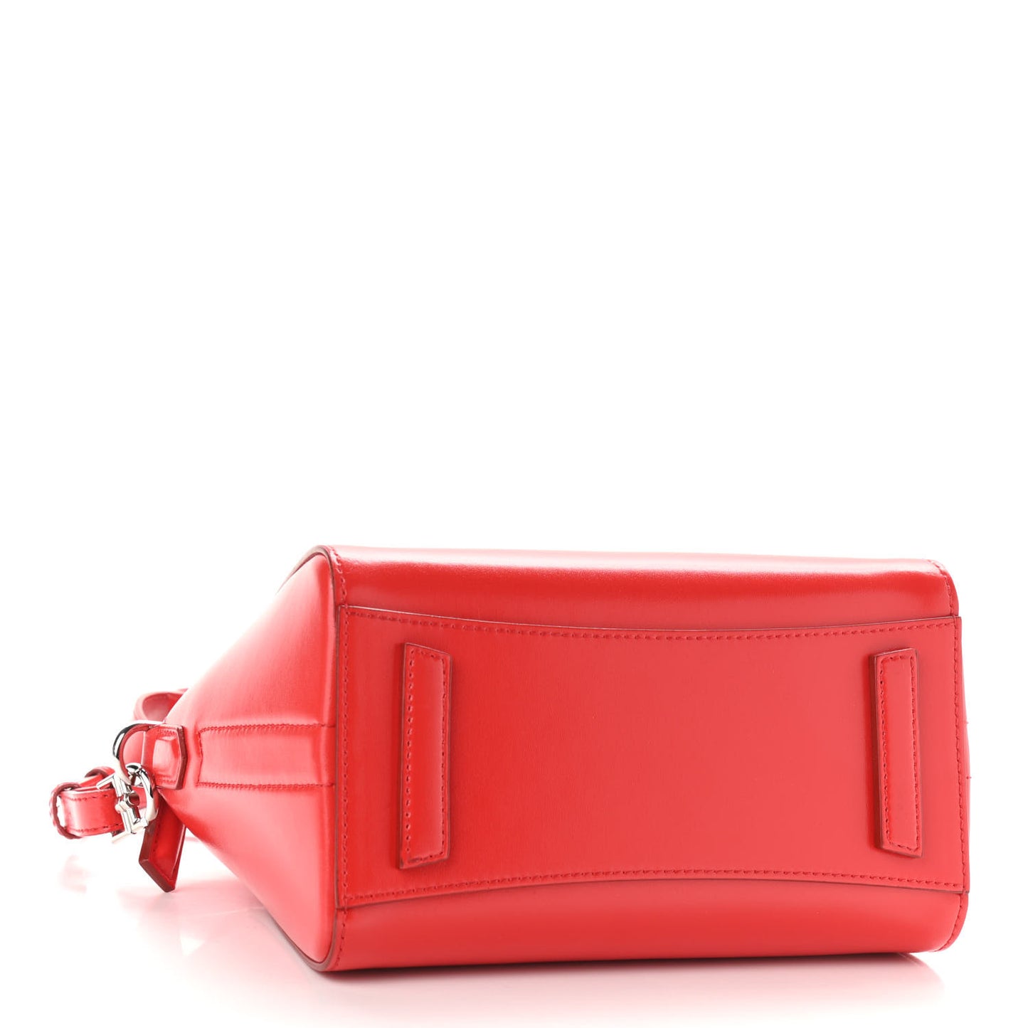 Shiny Lord Calfskin Mini Antigona Red