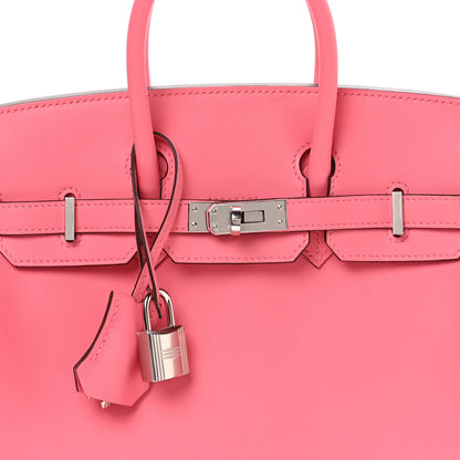 Hermes Swift Birkin 25 Rose Azalee 8 of 11