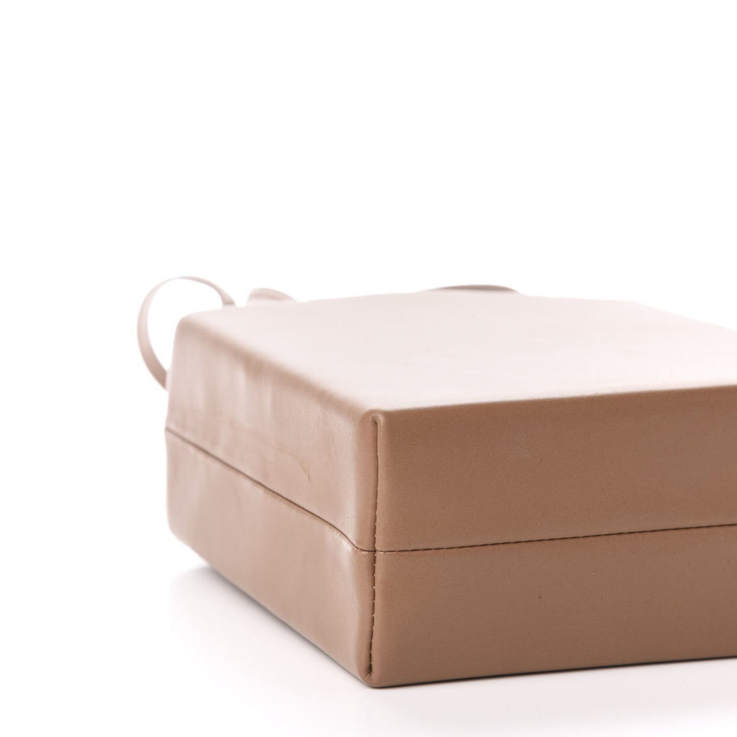 Calfskin Sheeo Mini Crossbody Shopper Walnut