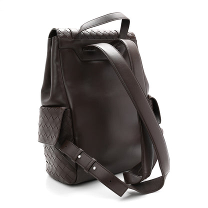 Bottega Veneta Calfskin Intrecciato Back To School Backpack Old Wood 3 of 10
