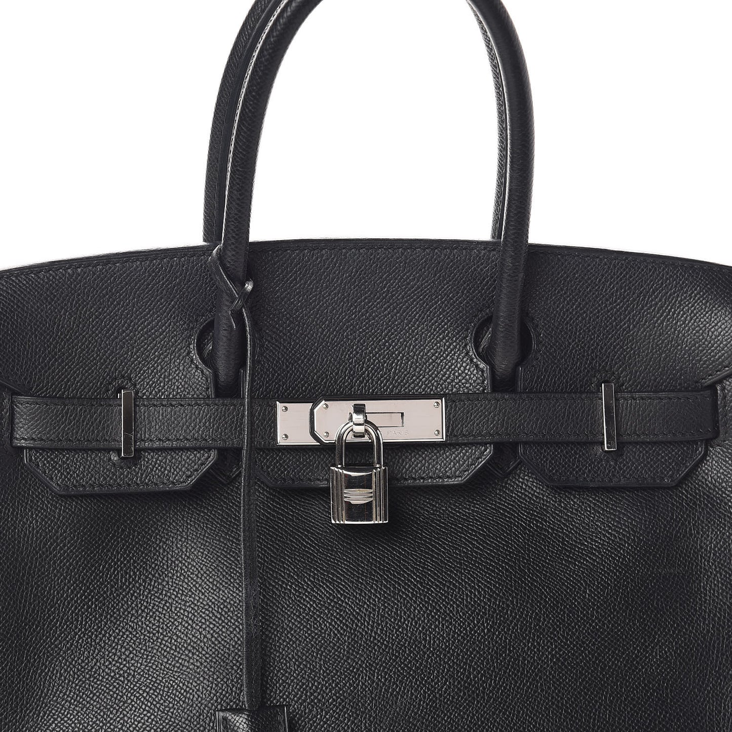 Epsom Birkin 30 Black