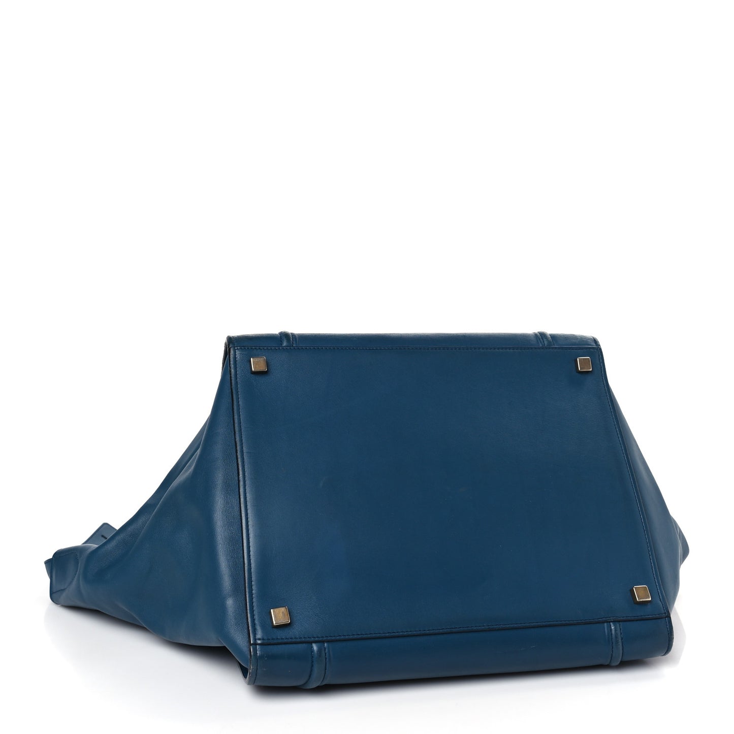 Smooth Calfskin Medium Phantom Luggage Slate