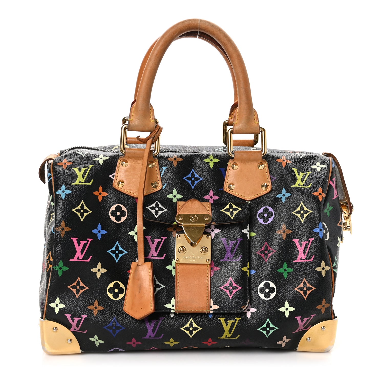 Monogram Multicolor Speedy 30 Black