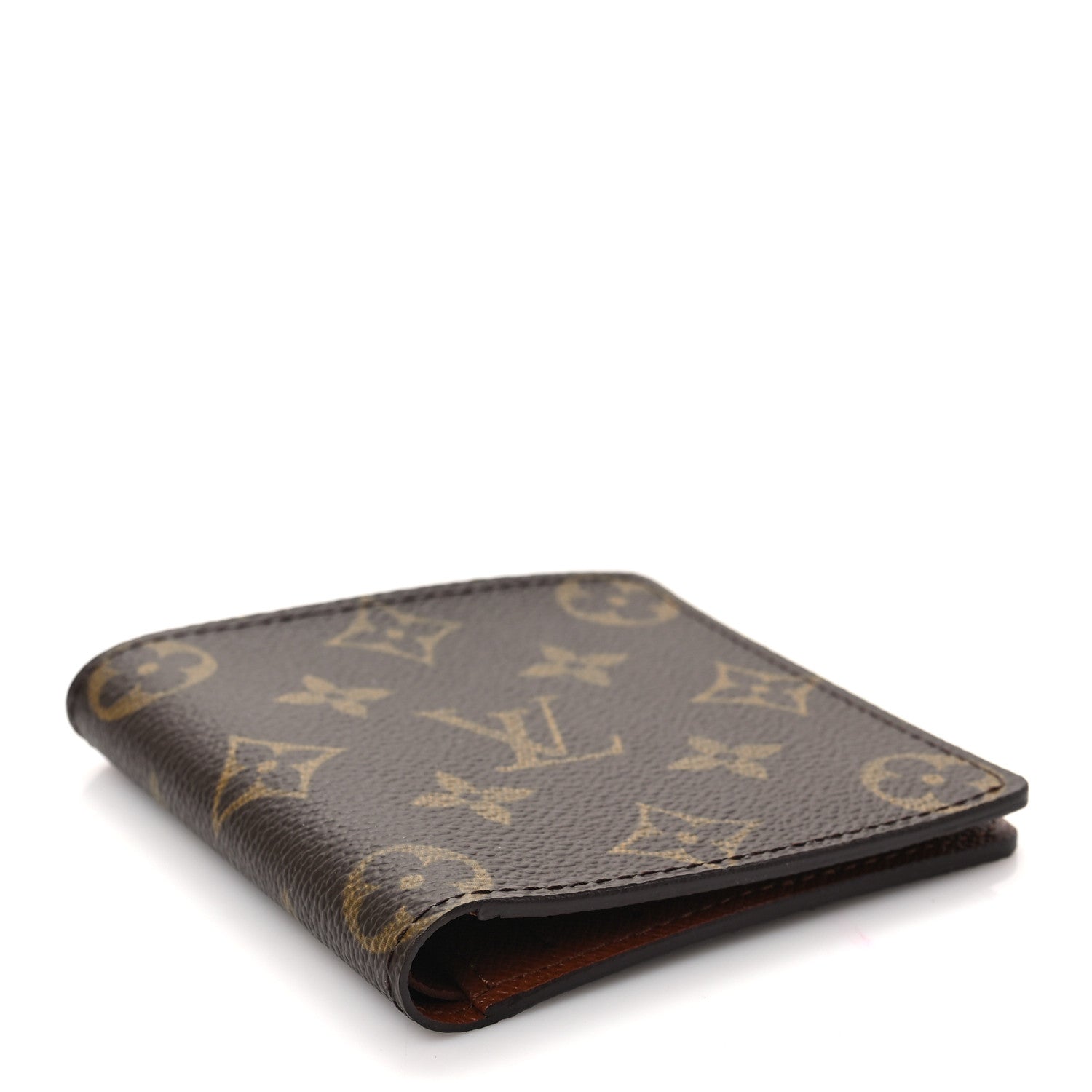 Louis Vuitton Monogram Mens Billfold Wallet 6 Credit Card Slots 4 of 6