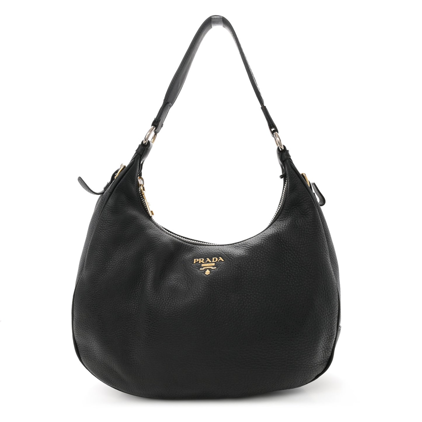 Vitello Daino Hobo Black