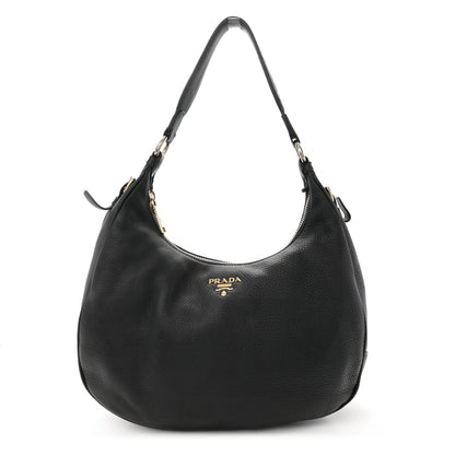 Prada Vitello Daino Hobo Black 1 of 11