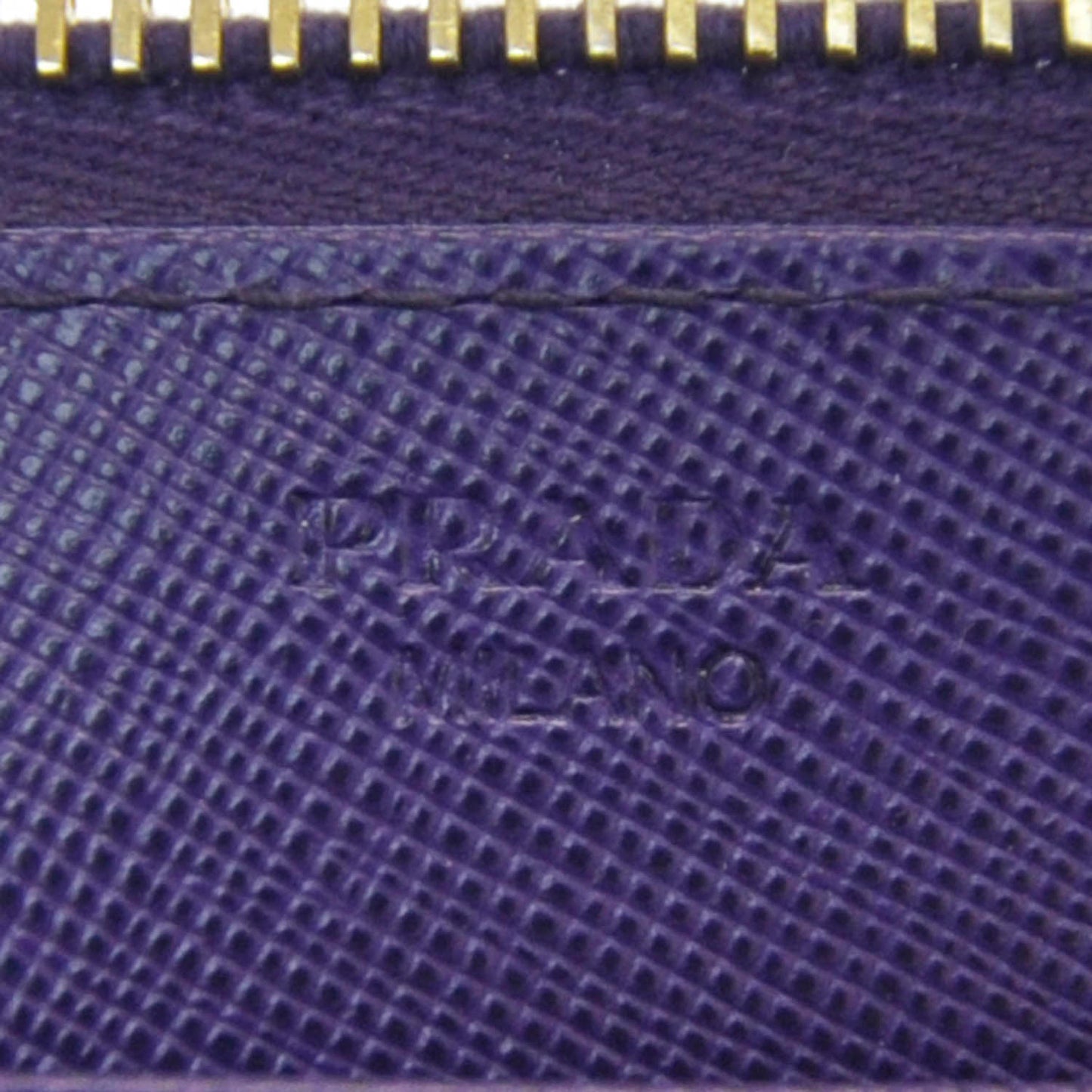 Saffiano Zip Around Wallet Viola