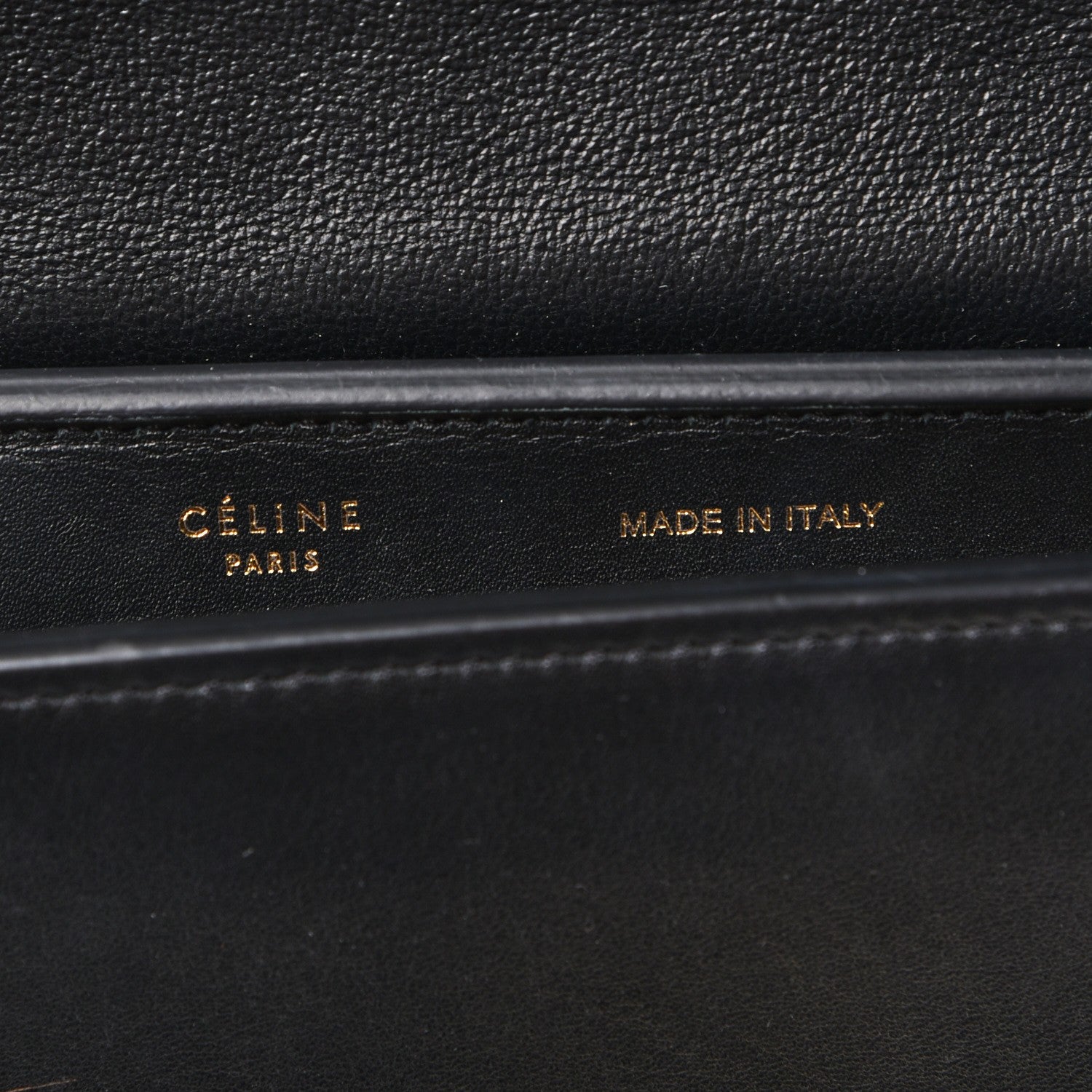 Celine Textured Calfskin Suede Small Tri-Color Trapeze Sand 7 of 9