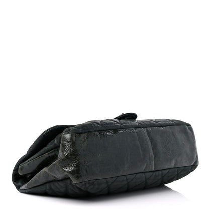 Chanel Iridescent Calfskin Jumbo In The Mix Flap Black 4 of 11