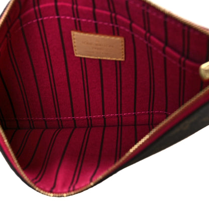 Louis Vuitton Monogram Neverfull MM GM Pochette Pivoine 5 of 7