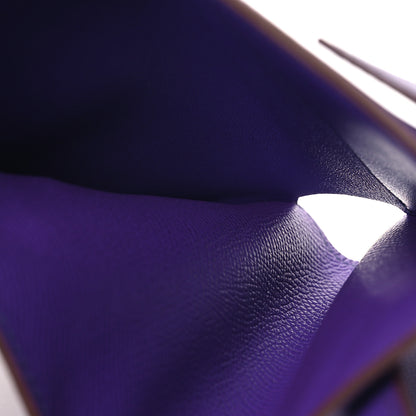 Hermes Epsom Medium Kelly Wallet  Crocus 7 of 13