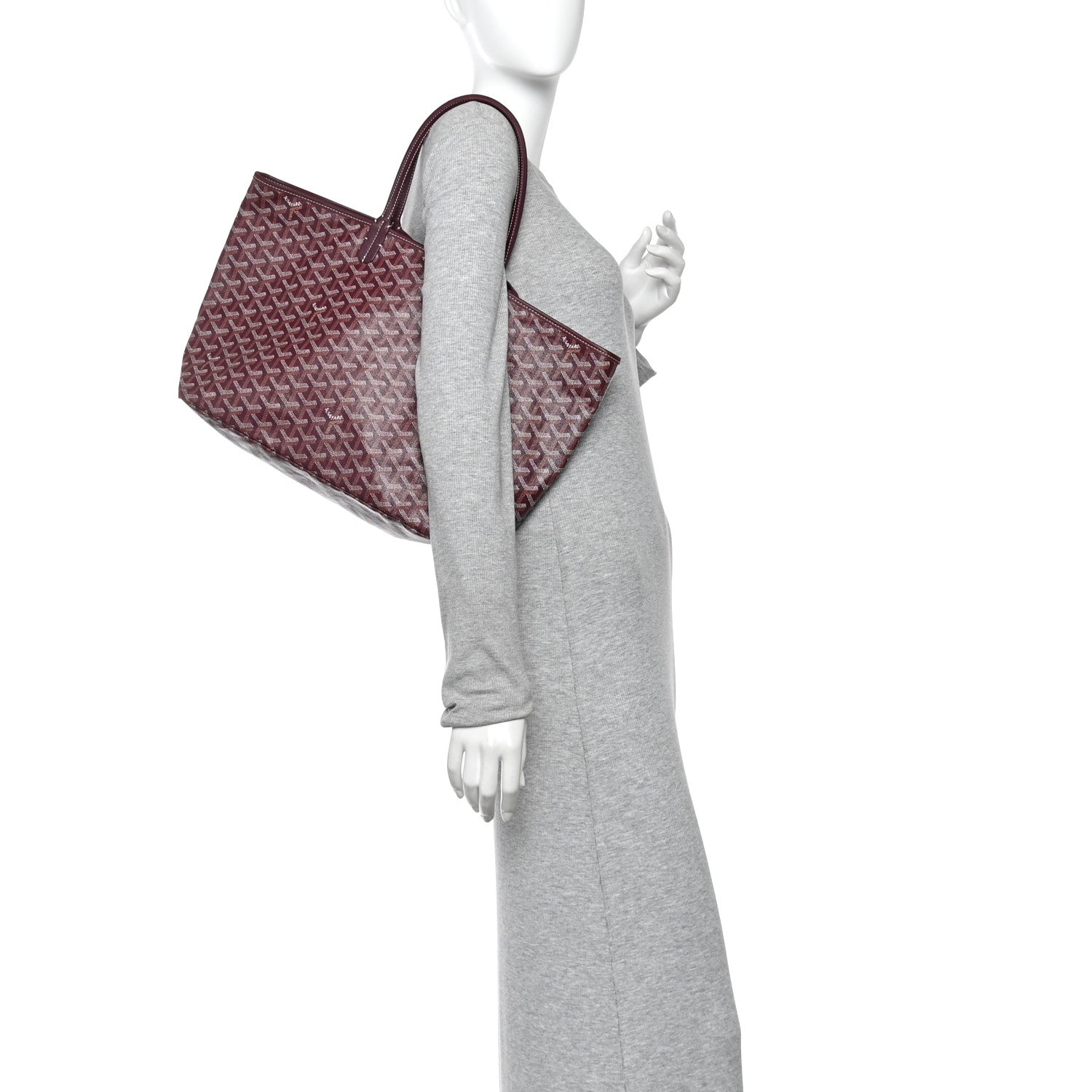 Goyard Goyardine Saint Louis PM Bordeaux 2 of 14