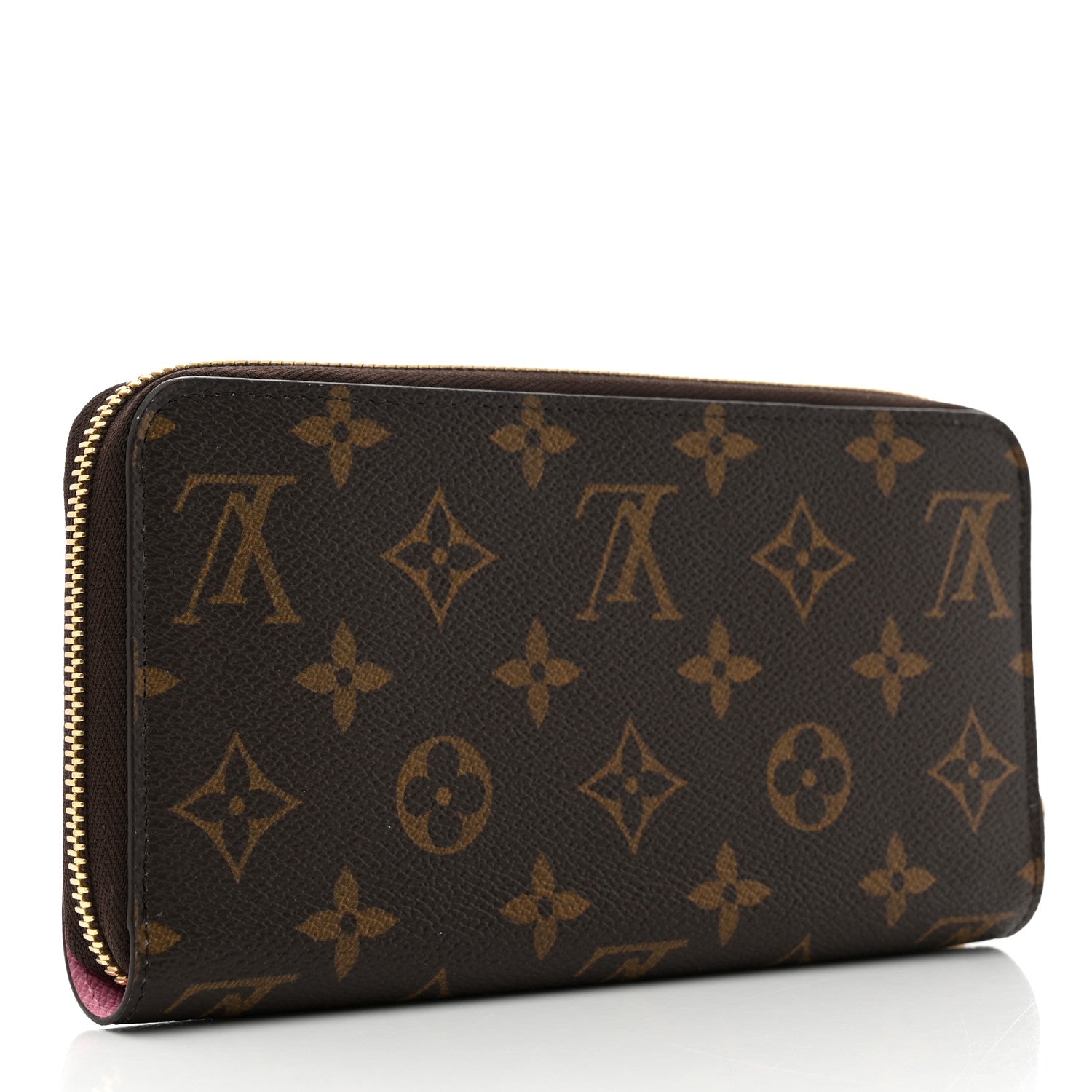 Louis Vuitton Monogram 2022 Christmas Animation Paris Zippy Wallet Pink 3 of 7