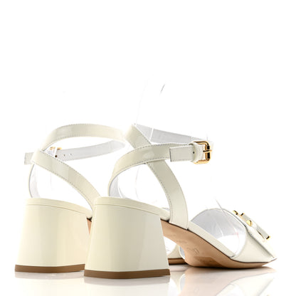 Louis Vuitton Patent Calfskin Shake Platform Sandal 36.5 White 4 of 13