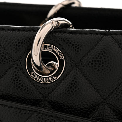 Chanel Caviar Quilted Grand Shopping Tote GST Black 12 of 13