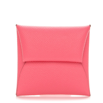 Hermes Epsom Bastia Coin Purse Rose Azalee 1 of 8