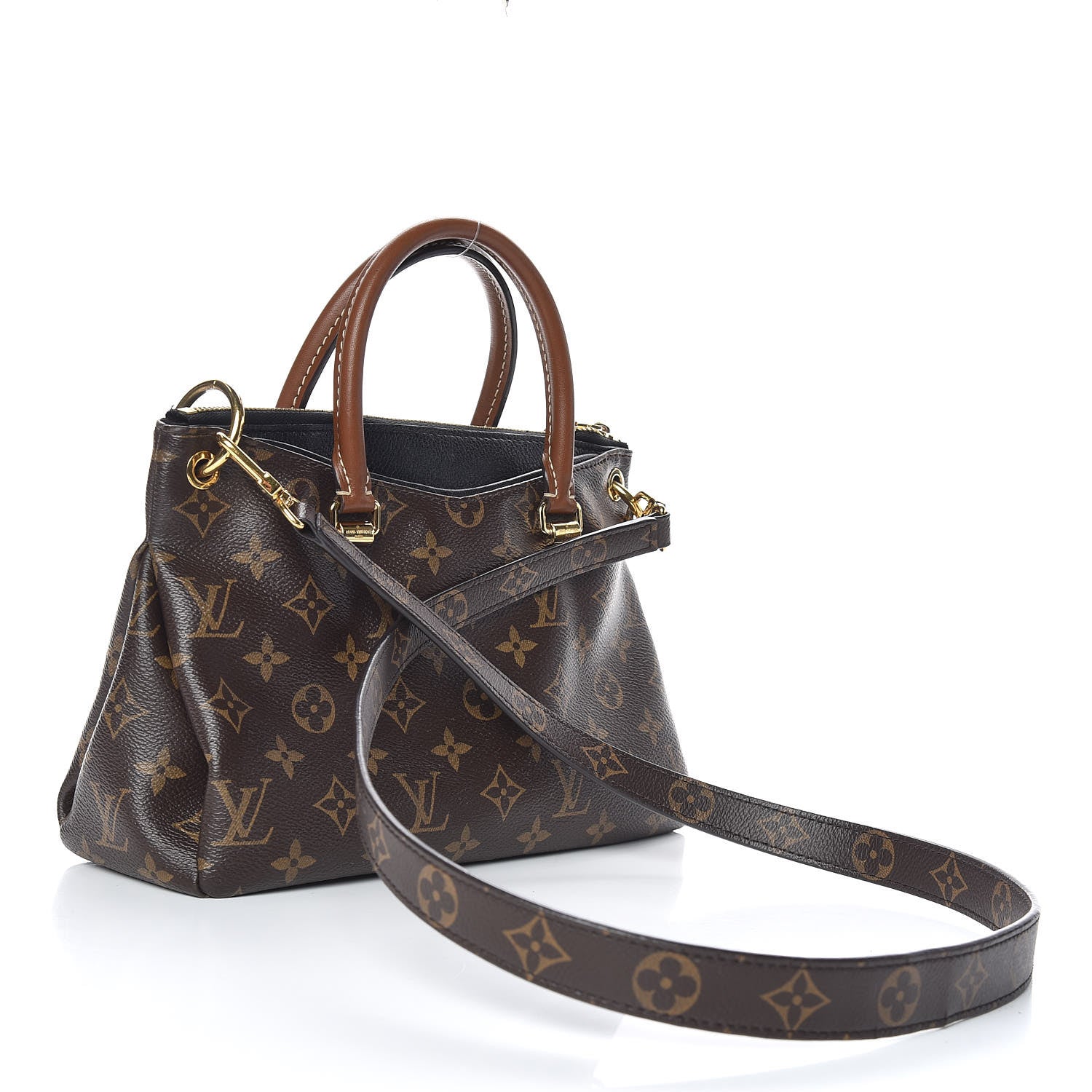 Louis Vuitton Monogram Pallas BB Black 3 of 11