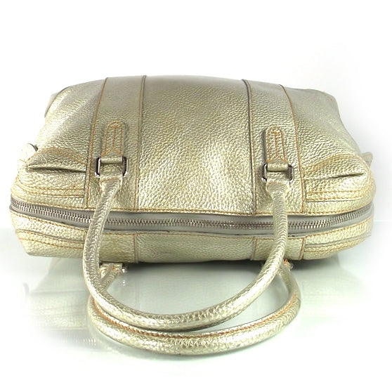 Leather B Mix Tote