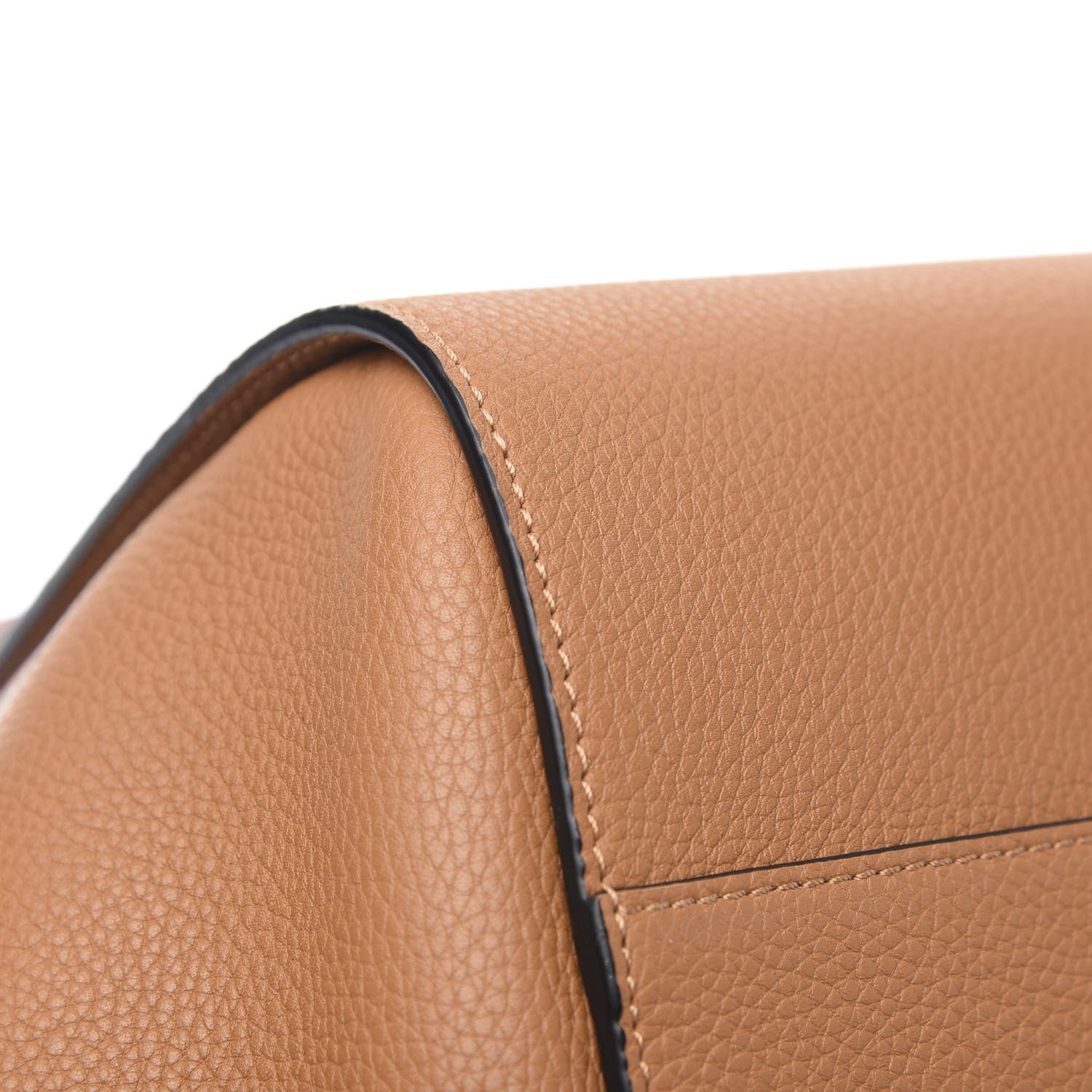 Loewe Grained Calfskin Small Hammock Shoulder Bag Tan 7 of 8