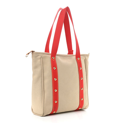 Louis Vuitton Toile Antigua Cabas MM Beige 2 of 9