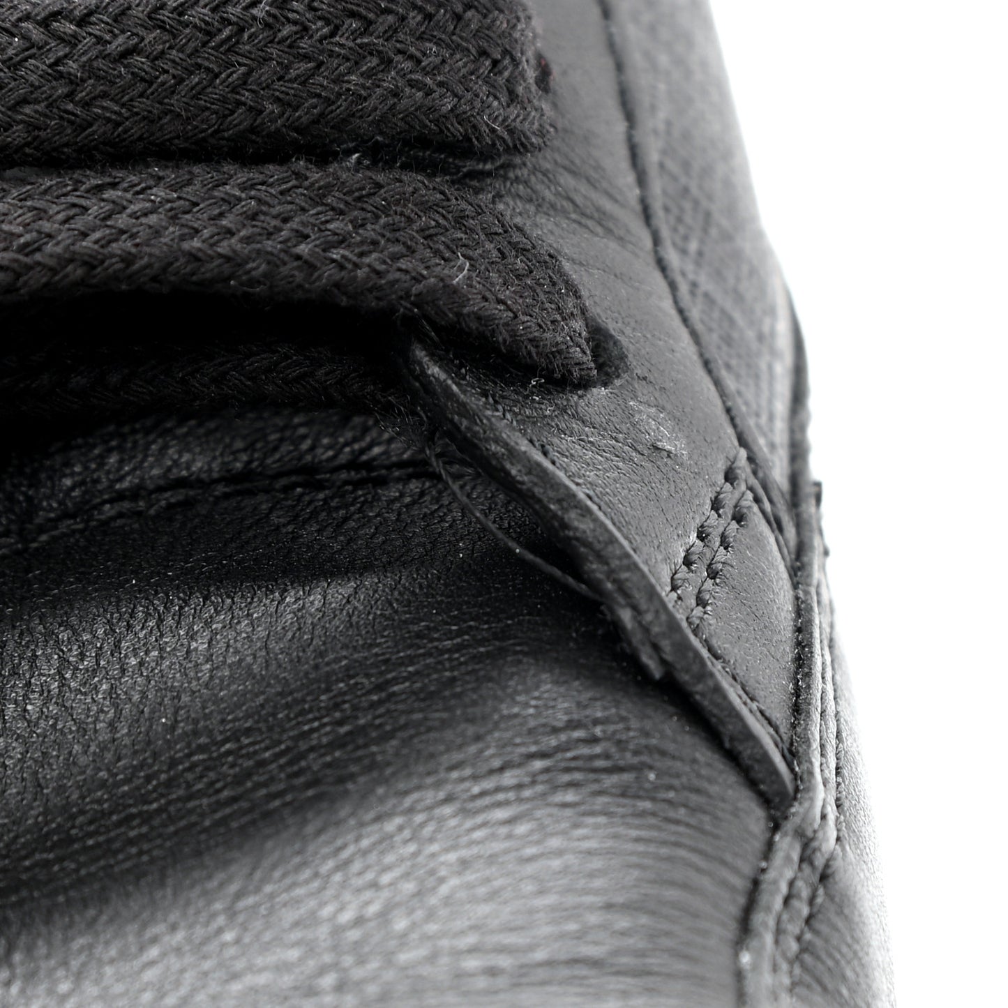 GG Supreme Monogram Mens Sneakers Black
