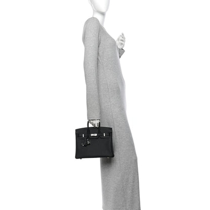 Hermes Togo Birkin 25 Black 2 of 10