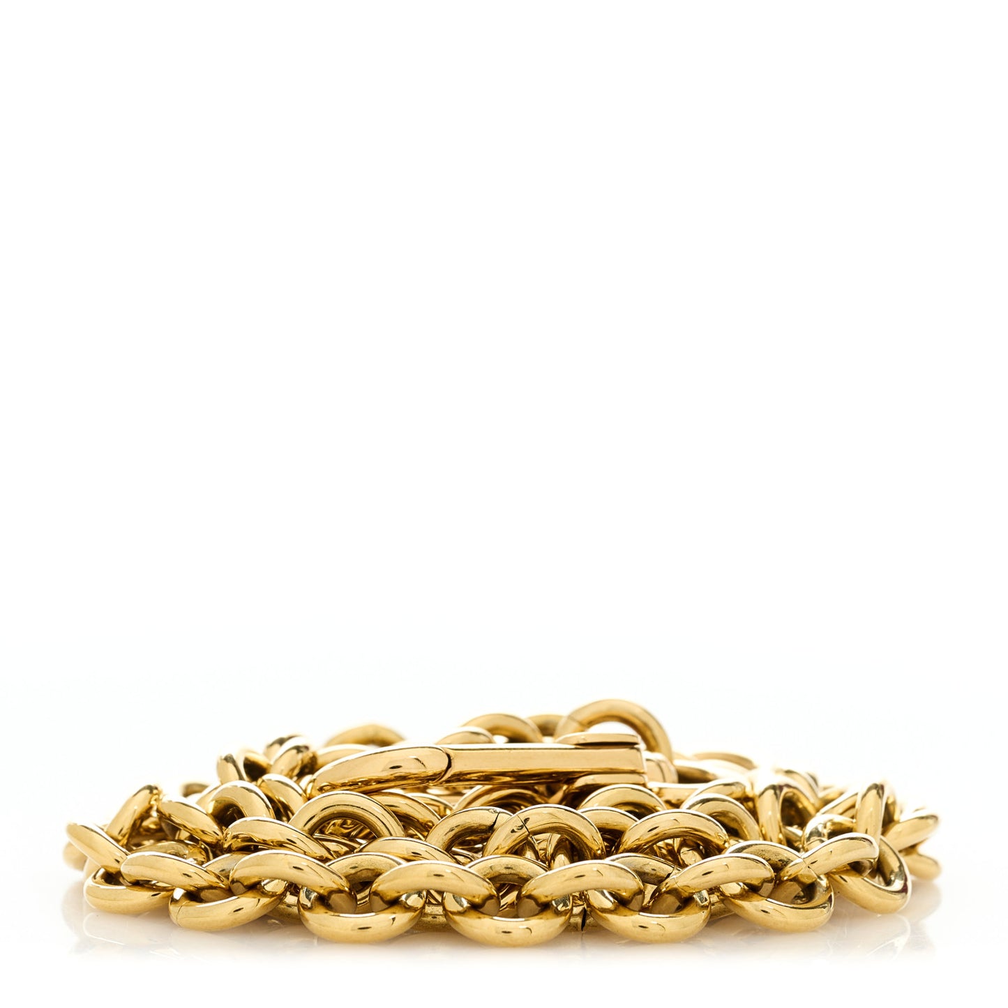 Short Chain Strap Gold