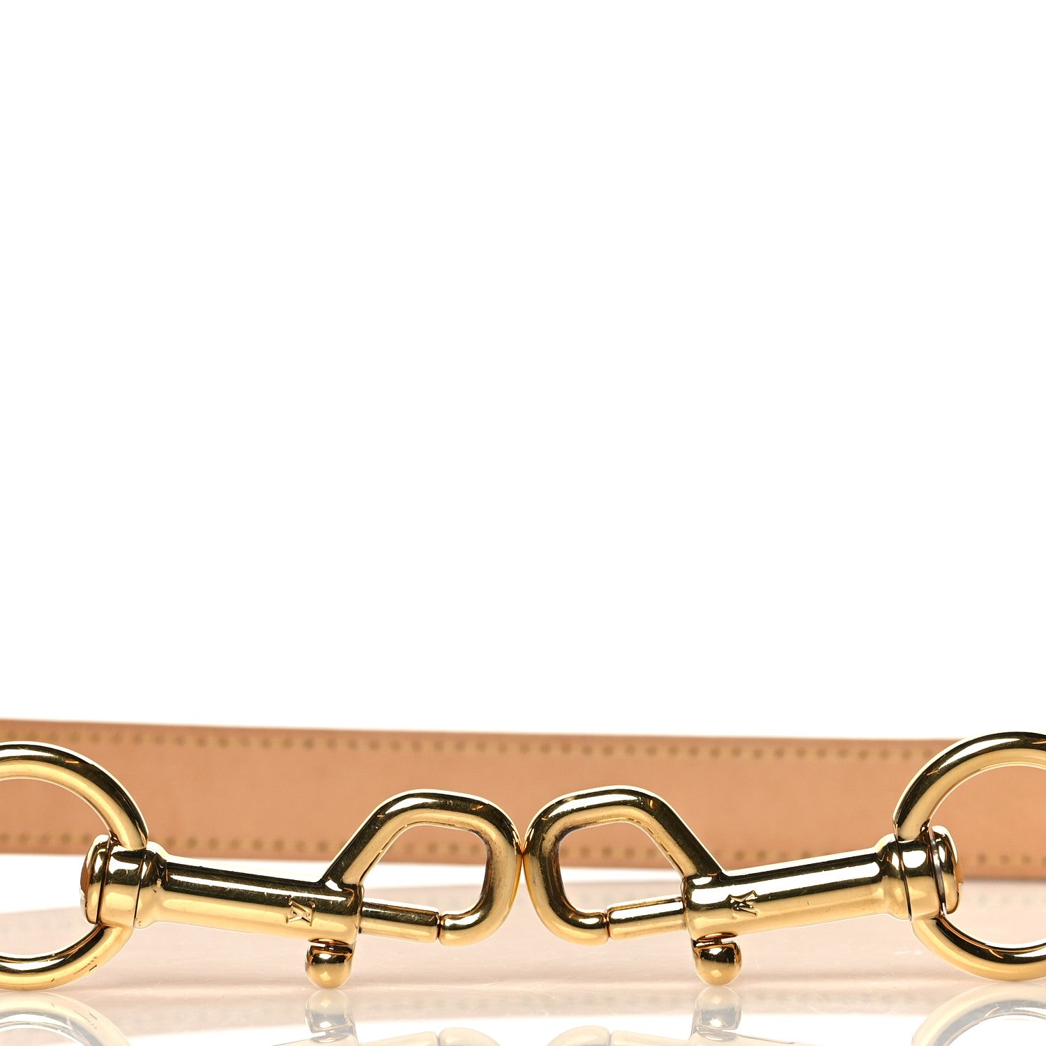 Louis Vuitton Vachetta 25mm Adjustable Shoulder Strap VVN 3 of 5