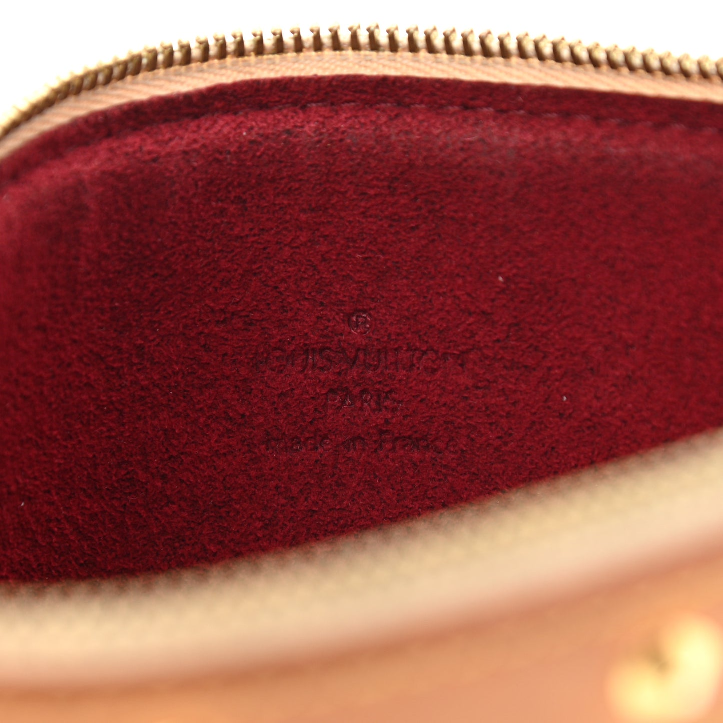 Monogram Multicolor Pochette Accessories White