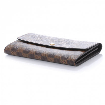 Louis Vuitton Damier Ebene Sarah Wallet 4 of 7