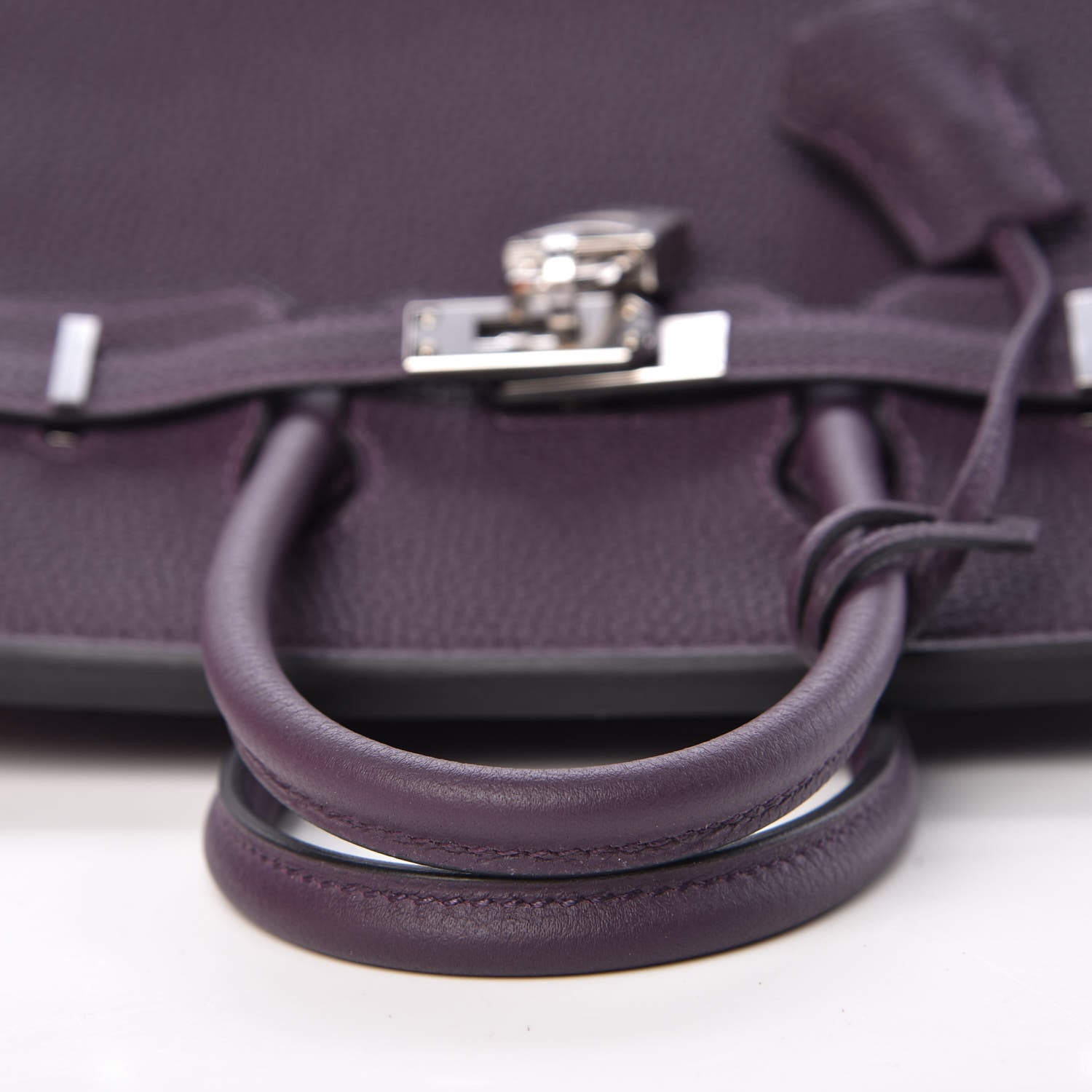 Hermes Togo Birkin 25 Raisin 19 of 34