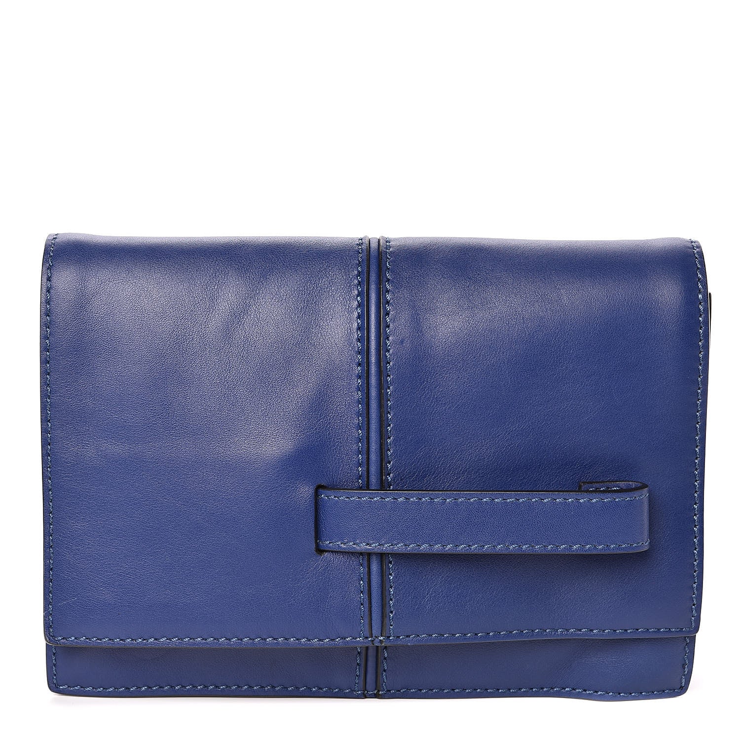 Valentino Garavani Vitello My Own Code Clutch Royal 1 of 9