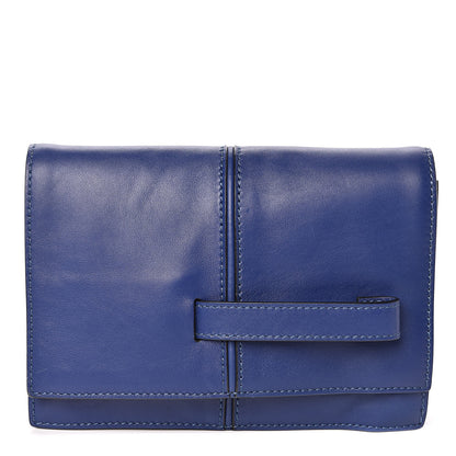 Valentino Garavani Vitello My Own Code Clutch Royal 1 of 9