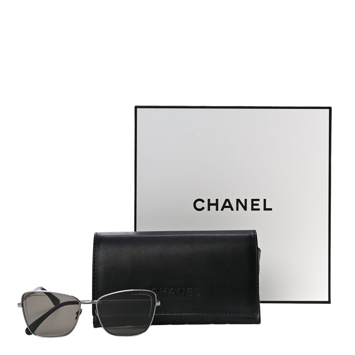 Metal Cat Eye Sunglasses 4267 Black