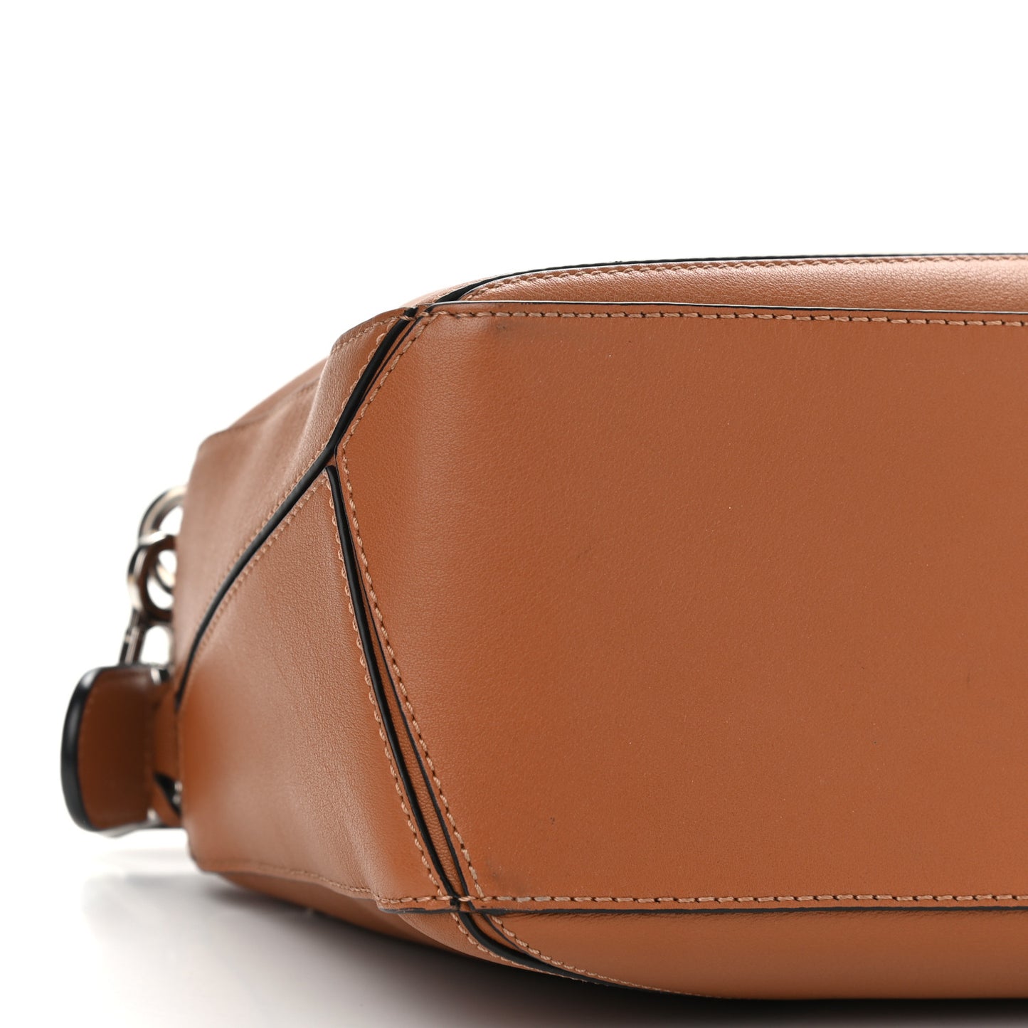 Calfskin Small Puzzle Bag Tan