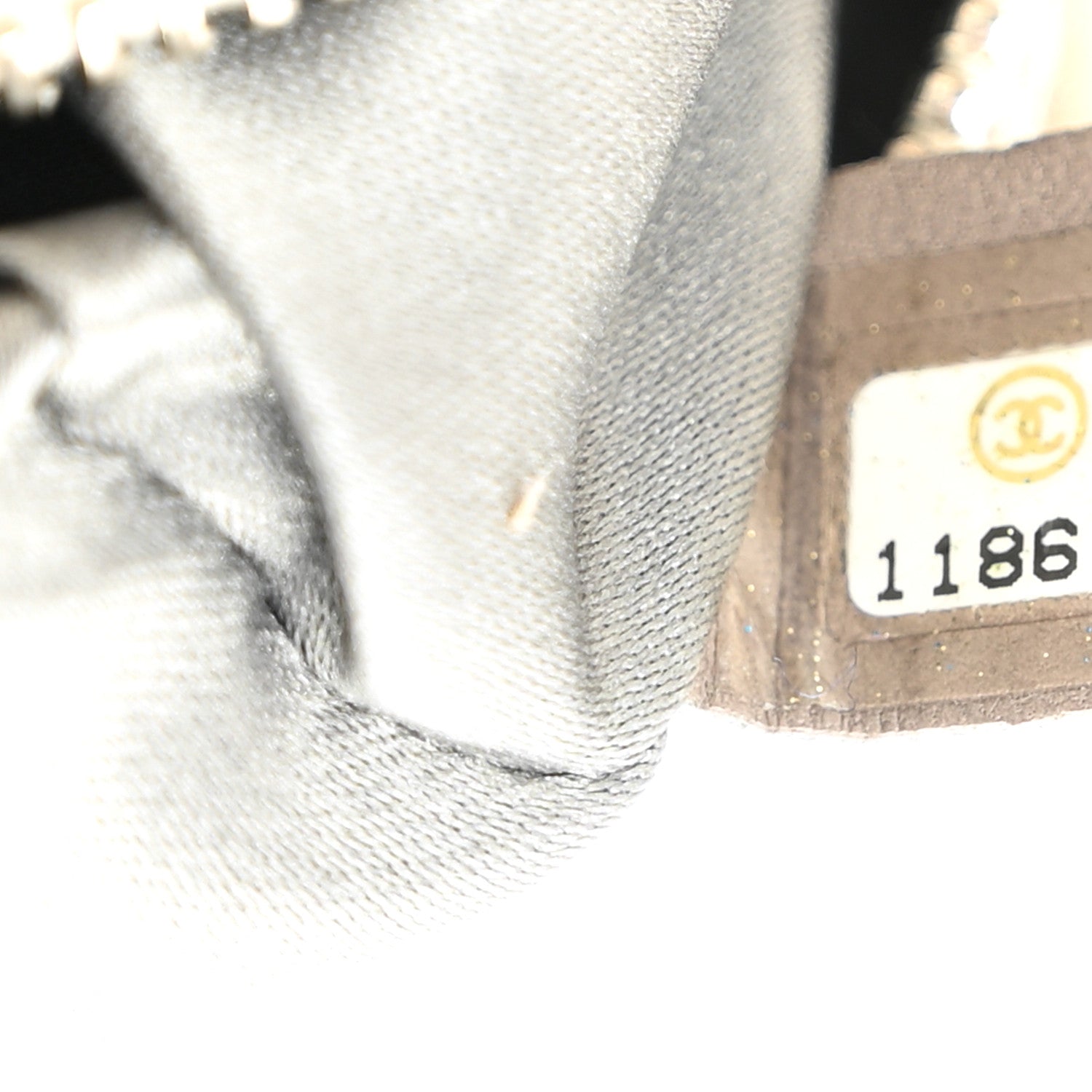 Chanel Lambskin LAX East West Shoulder Bag Ivory 7 of 12