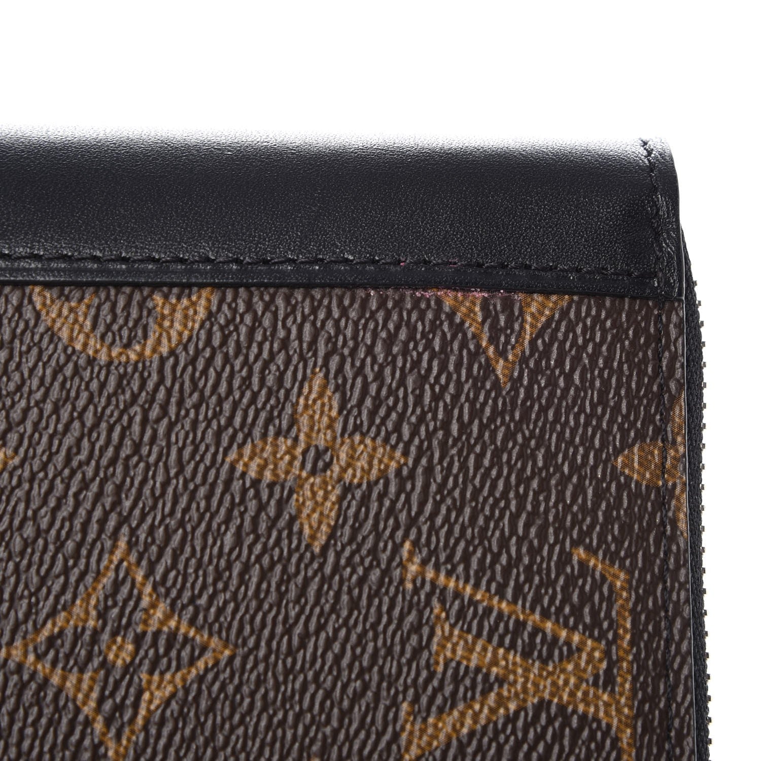 Louis Vuitton Monogram Macassar Vertical Zippy Wallet 8 of 8