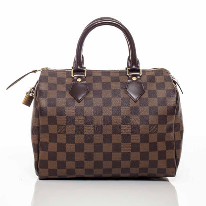 Louis Vuitton Damier Ebene Speedy 25 3 of 16