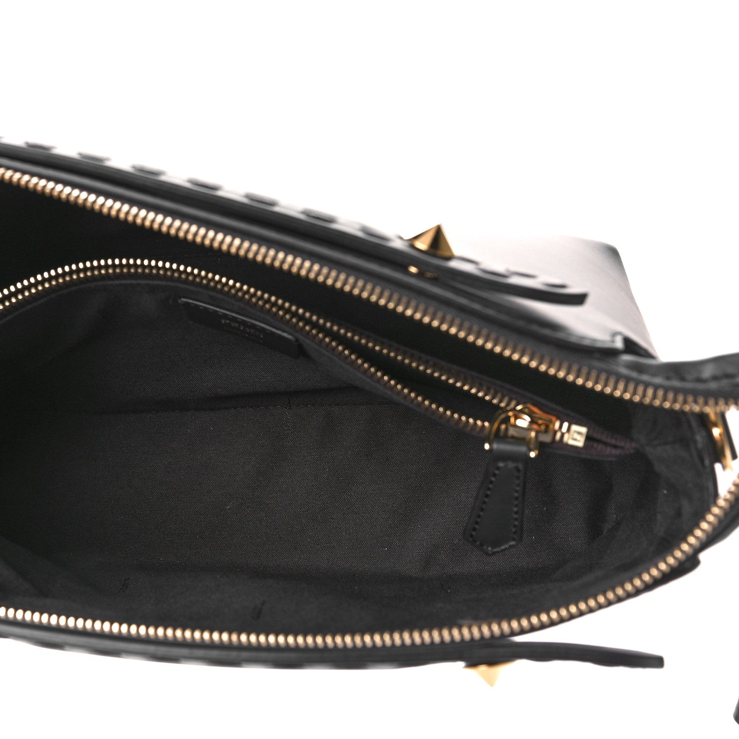 Fendi Vitello King Elaphe Python Print Logo Medium By The Way Boston Bag Dark Asphalt 5 of 9