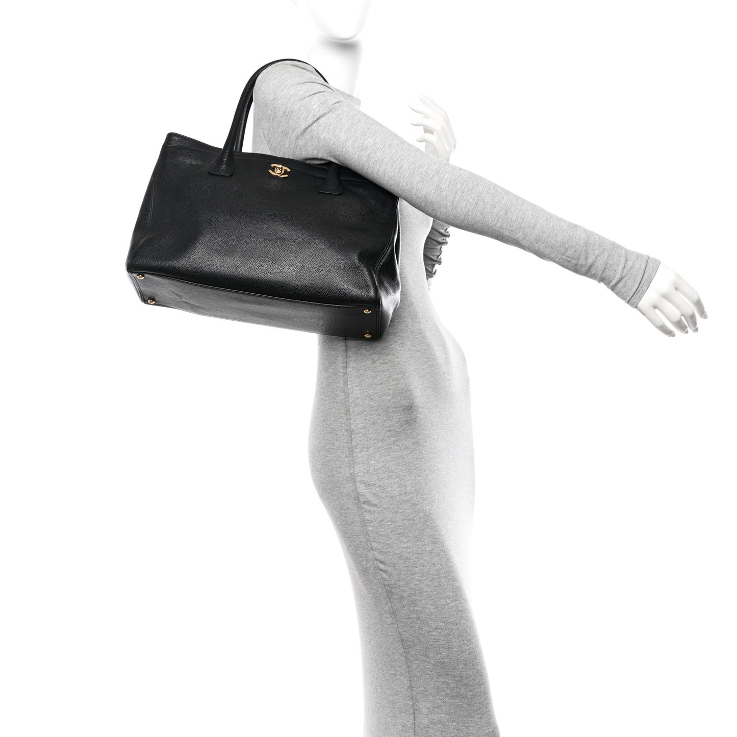 Caviar Cerf Executive Shopper Tote Black