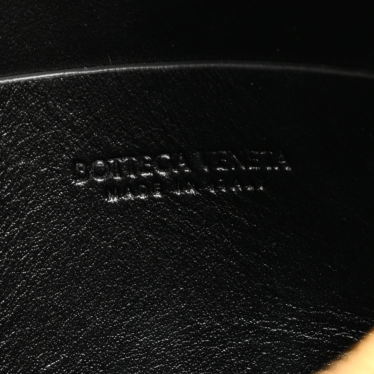 Nappa Intrecciato Concert Pouch Black