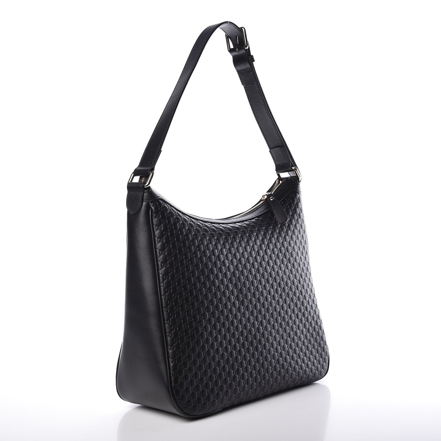 Microguccissima Shoulder Bag Black