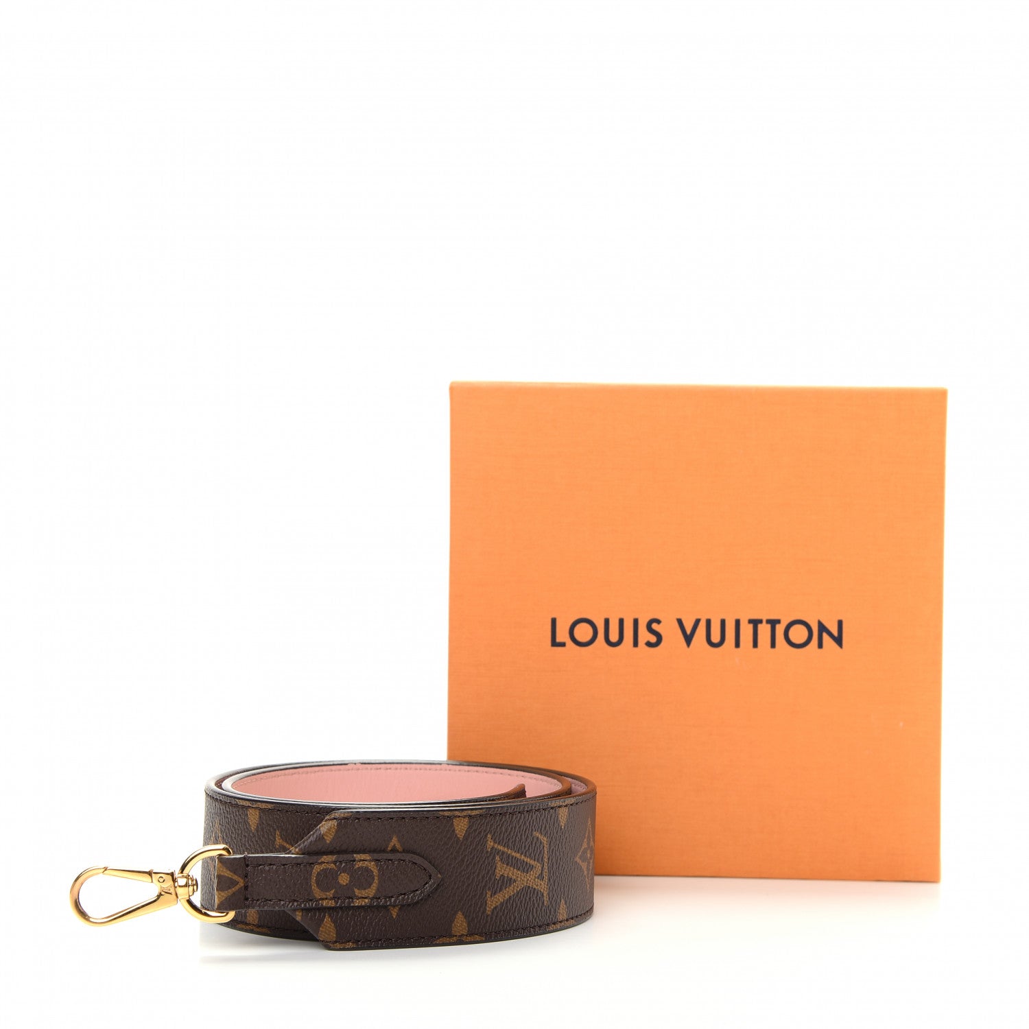 Louis Vuitton Monogram Bandouliere Shoulder Strap Rose Poudre 7 of 7