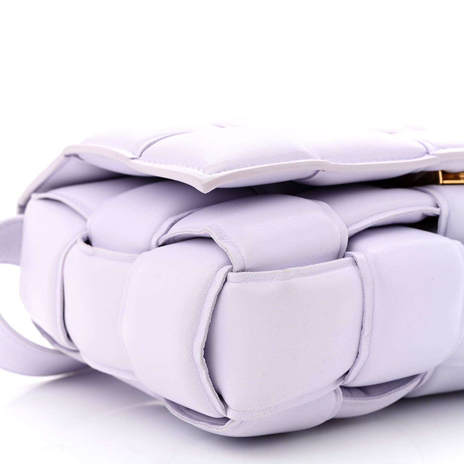 Bottega Veneta Nappa Maxi Intreccio Padded Cassette Crossbody Bag Mirth Washed 9 of 13