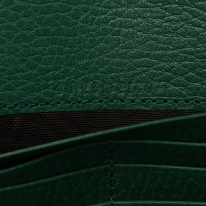Gucci Calfskin Mini Dionysus Chain Wallet Emerald 7 of 10
