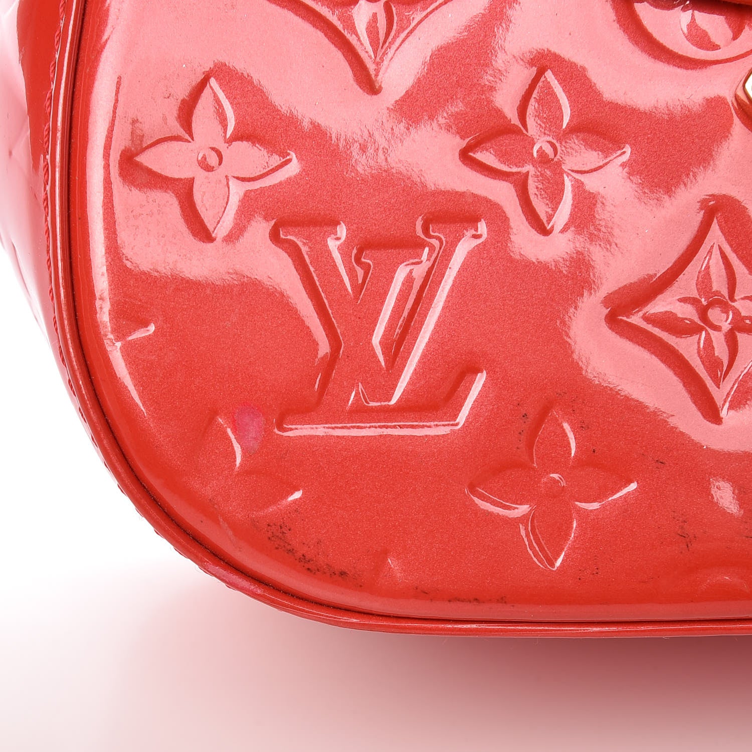 Louis Vuitton Vernis Bellflower GM Rouge Grenadine 12 of 19